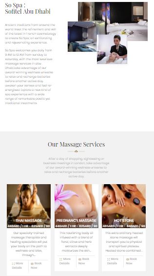 so spa sofitel by your1site